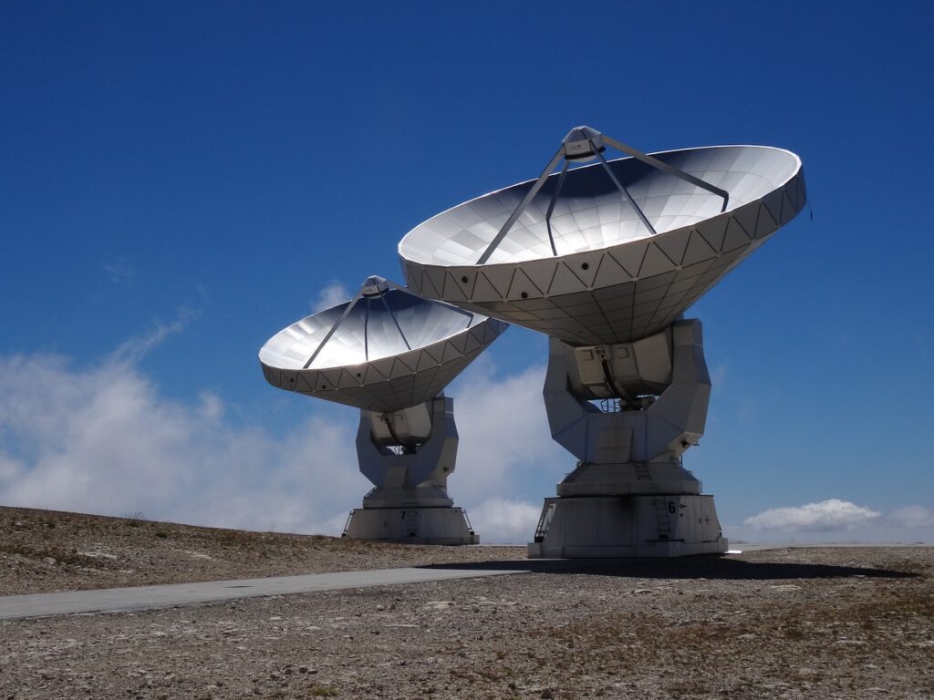 antennas, radio telescope, bure peak