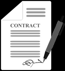 contract, consultation, pen